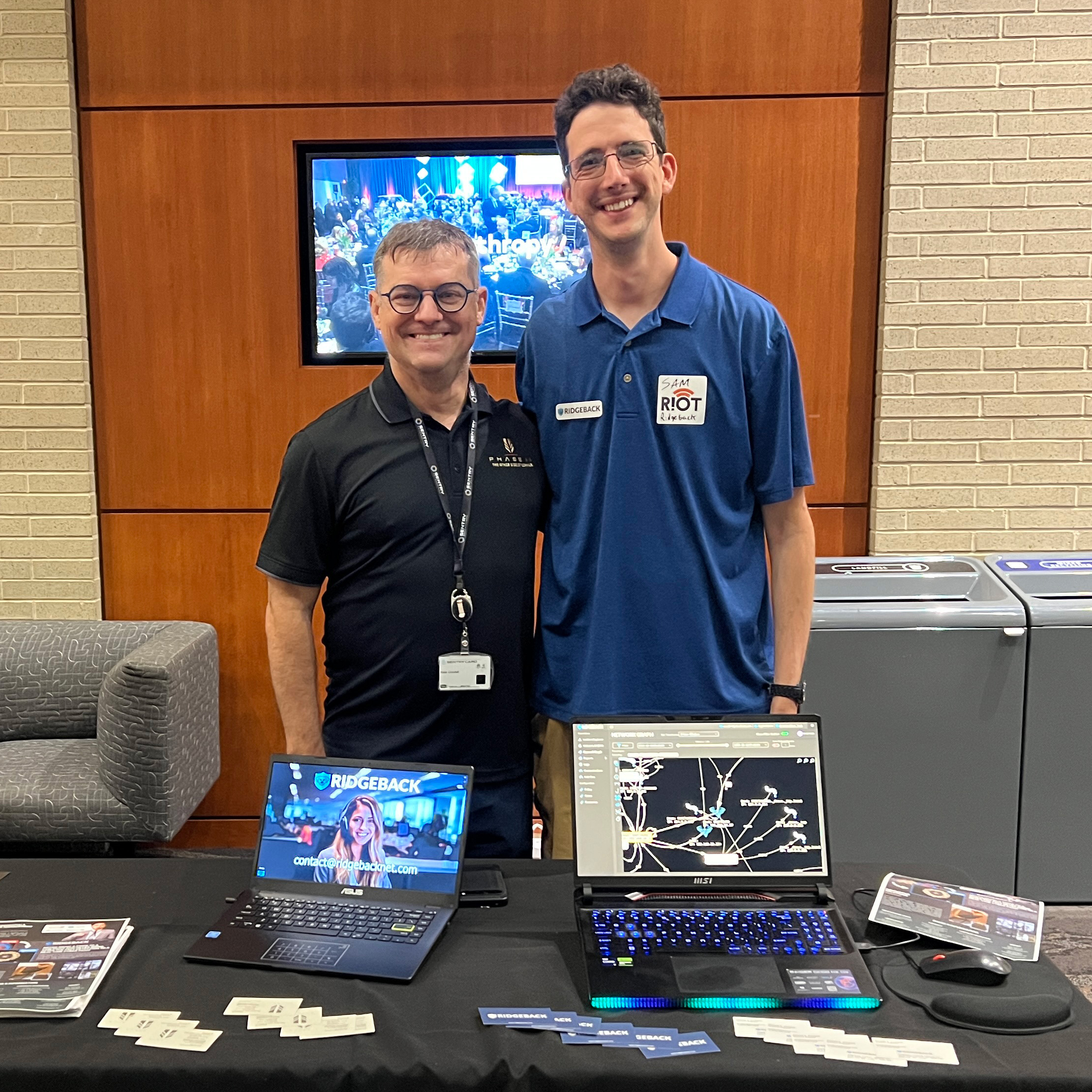 RIoT Demo Night Oct 2025 Nate and Sam Raleigh